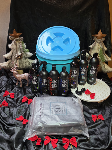 Weihnachts Überraschungseimer Hellblau